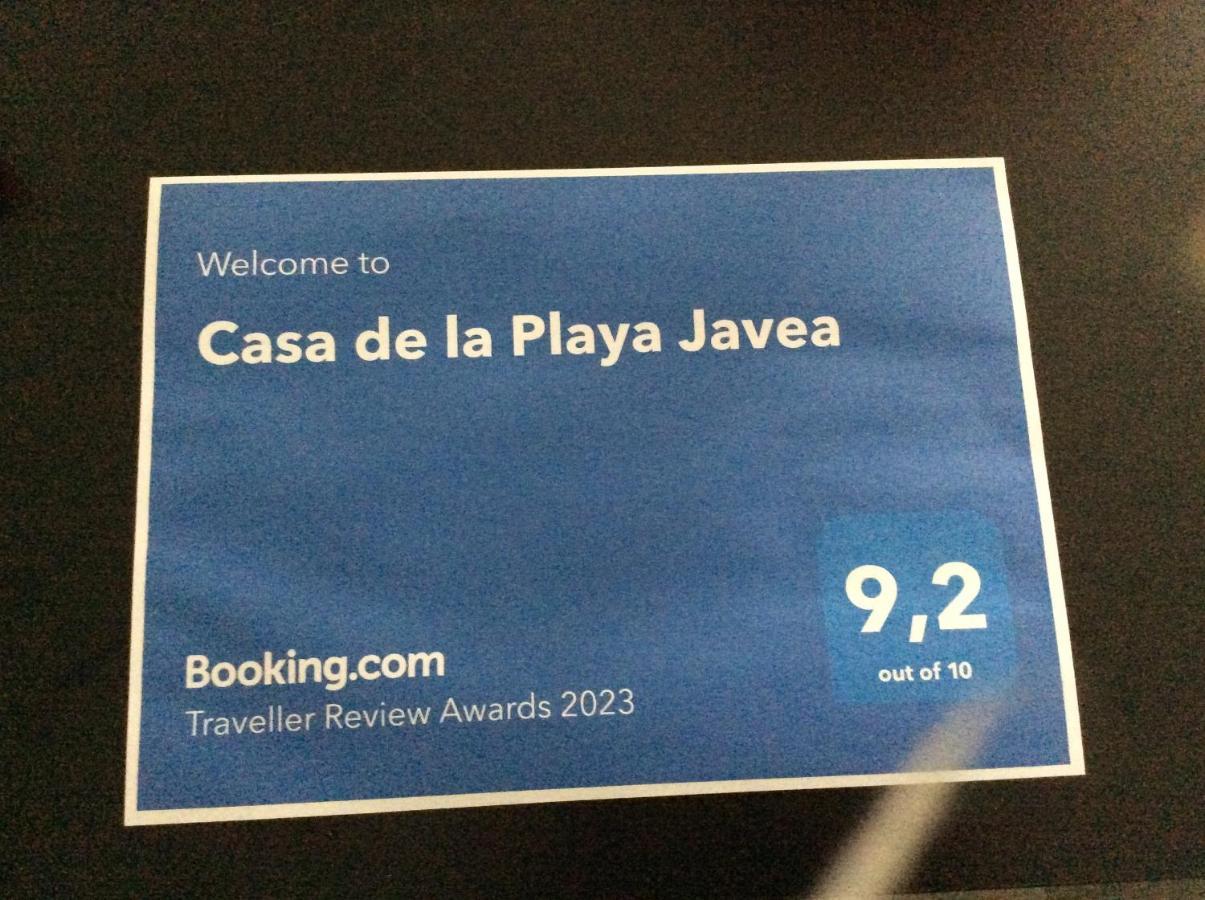 Casa De La Playa Javea 아파트 외부 사진